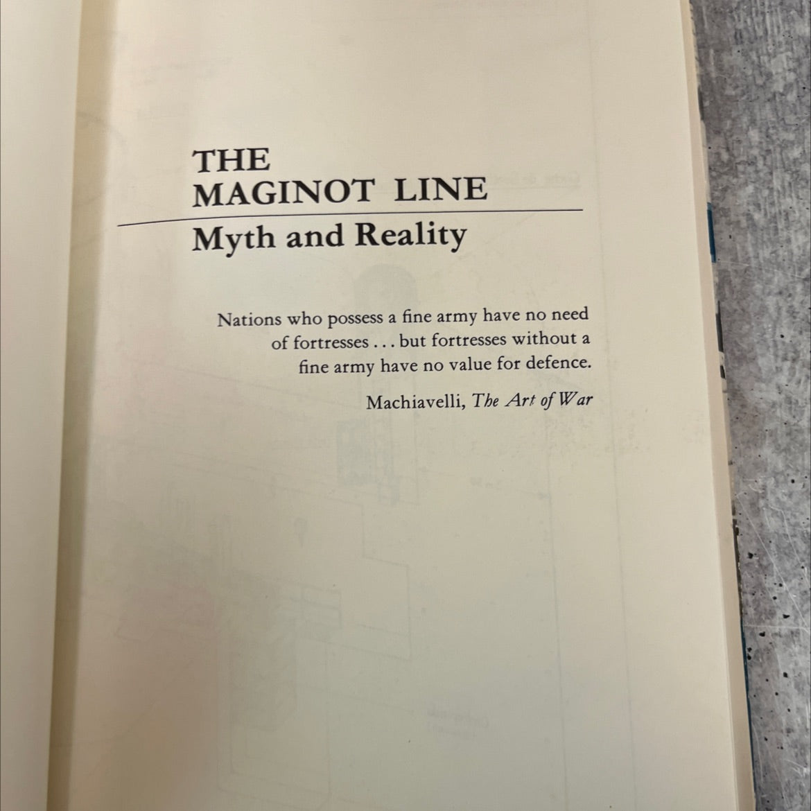 the maginot line myth and reality book, by anthony kemp, 1982 Hardcover, Vintage image 2