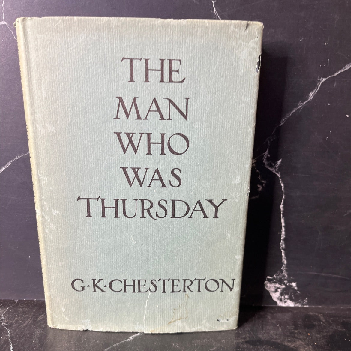 the man who was thursday a nightmare book, by g. k. chesterton, 1935 Hardcover, Antique image 1