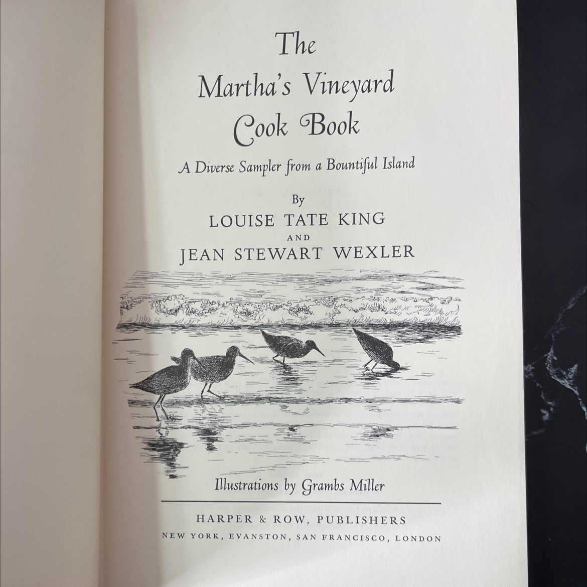 the martha's vineyard cook book a diverse sampler from a bountiful island book, by louise tate king and jean stewart image 2