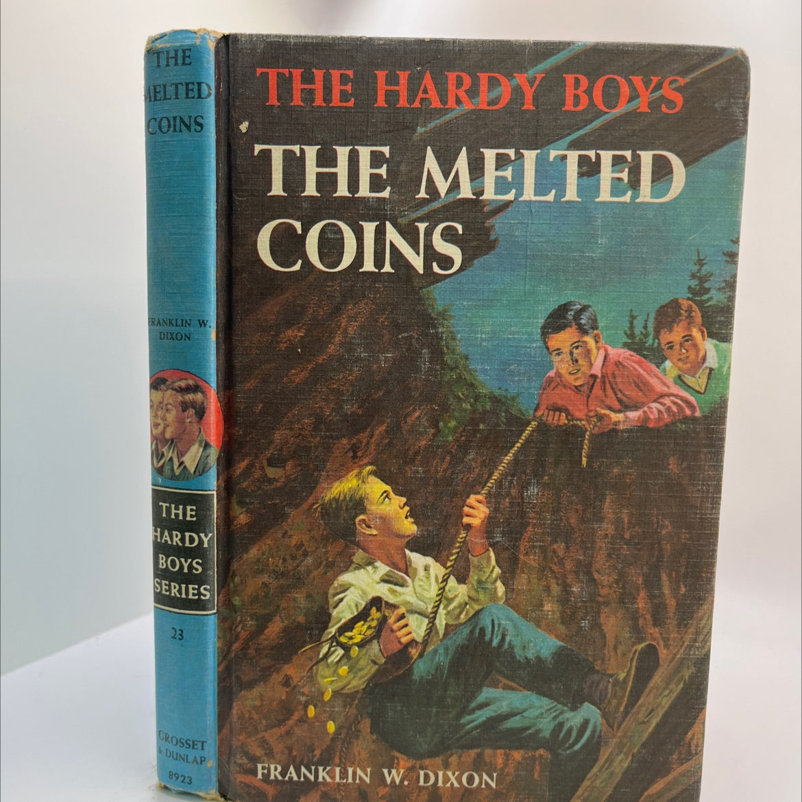 the melted coins book, by franklin w. dixon, 1944 Hardcover image 1