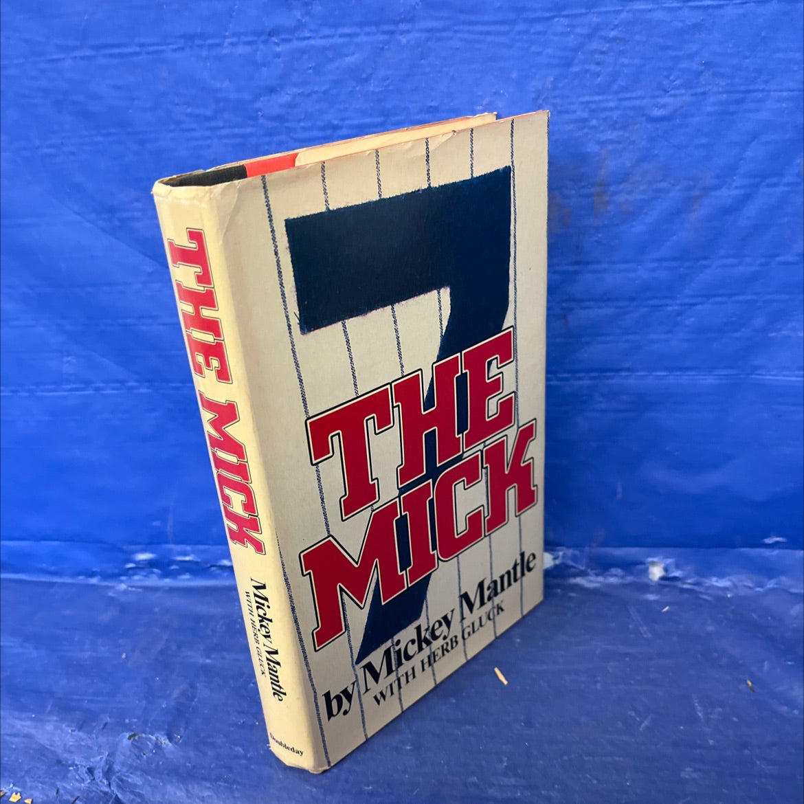 the mick book, by mickey mantle, 1985 Hardcover, First Edition image 1