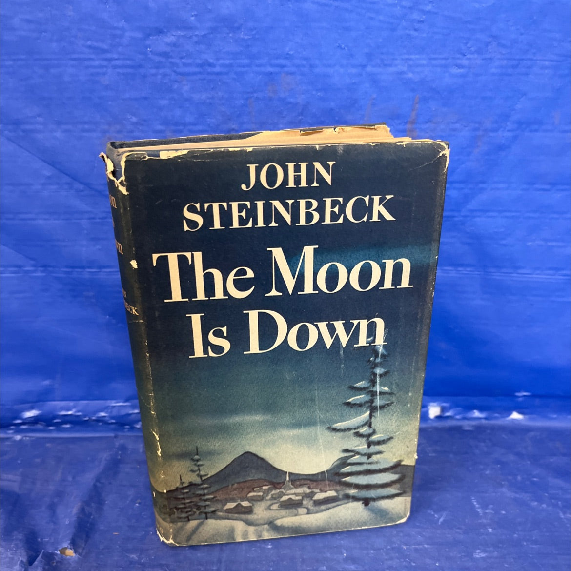 the moon is down book, by John Steinbeck, 1942 Hardcover, First Edition image 1