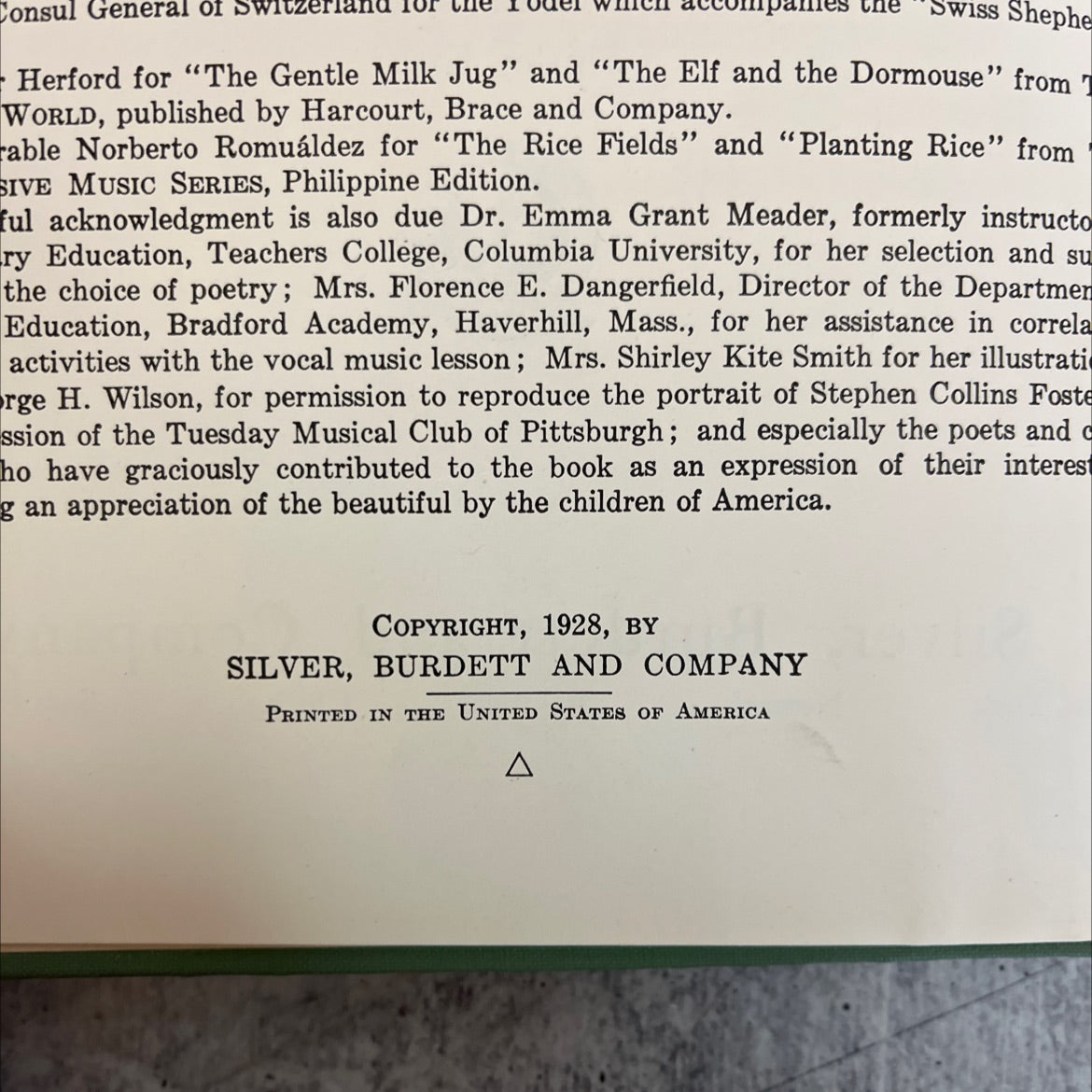 the music hour second book book, by osbourne mcconathy, w. otto miessner, edward bailey birge, mabel e. bray, 1928 image 3