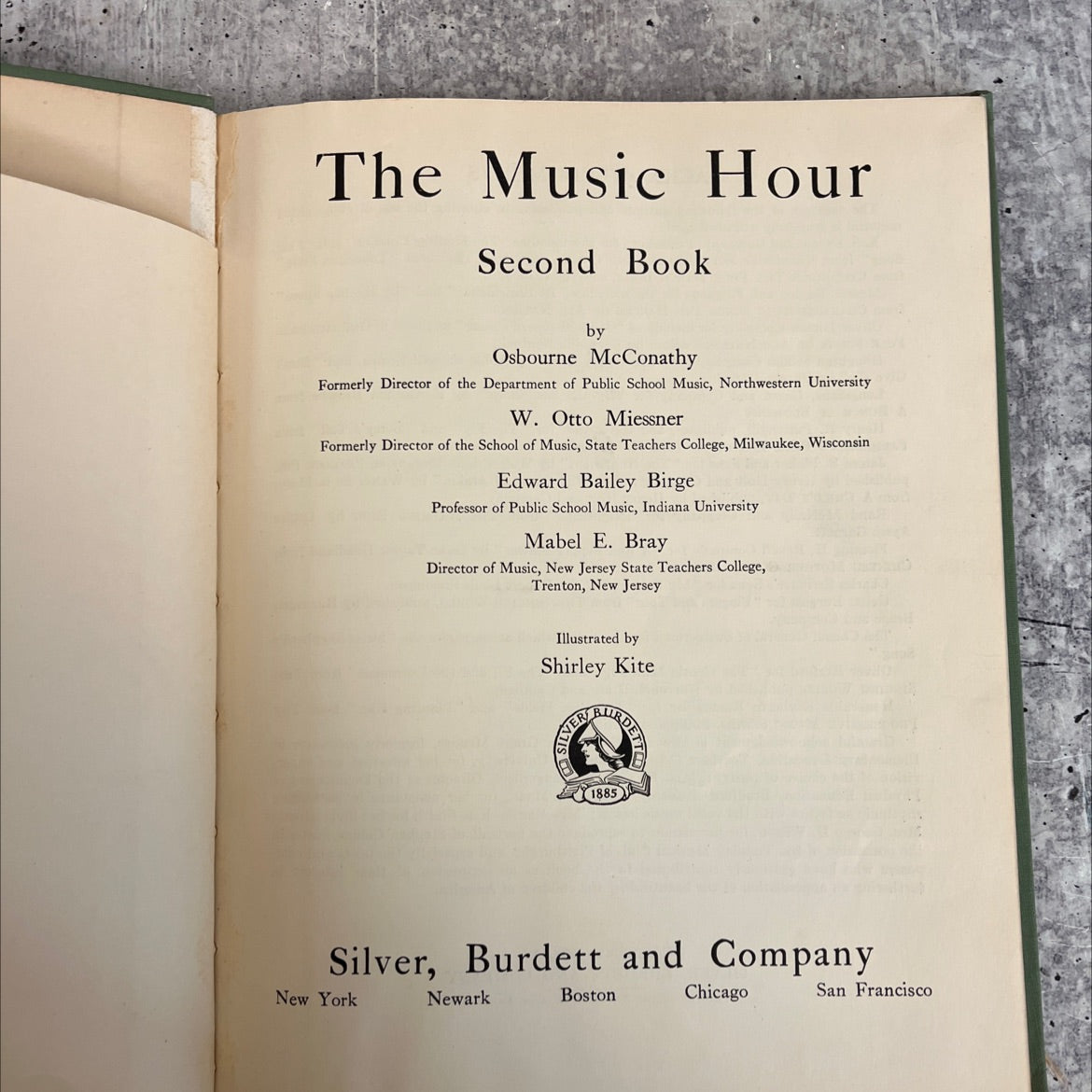 the music hour second book book, by osbourne mcconathy, w. otto miessner, edward bailey birge, mabel e. bray, 1928 image 2