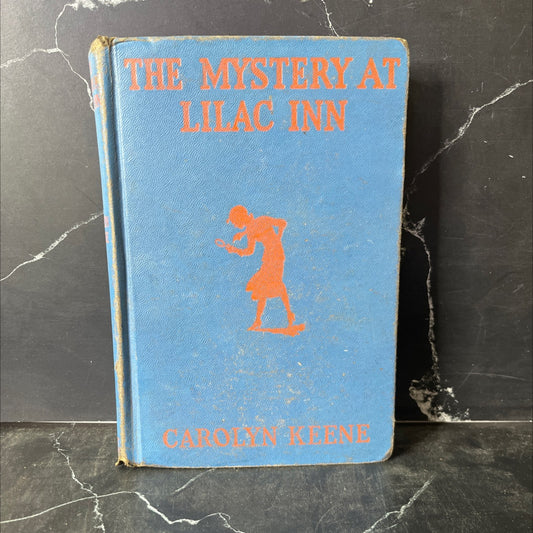 the mystery at lilac inn book, by carolyn keene, 1930 Hardcover, Rare, Antique image 1