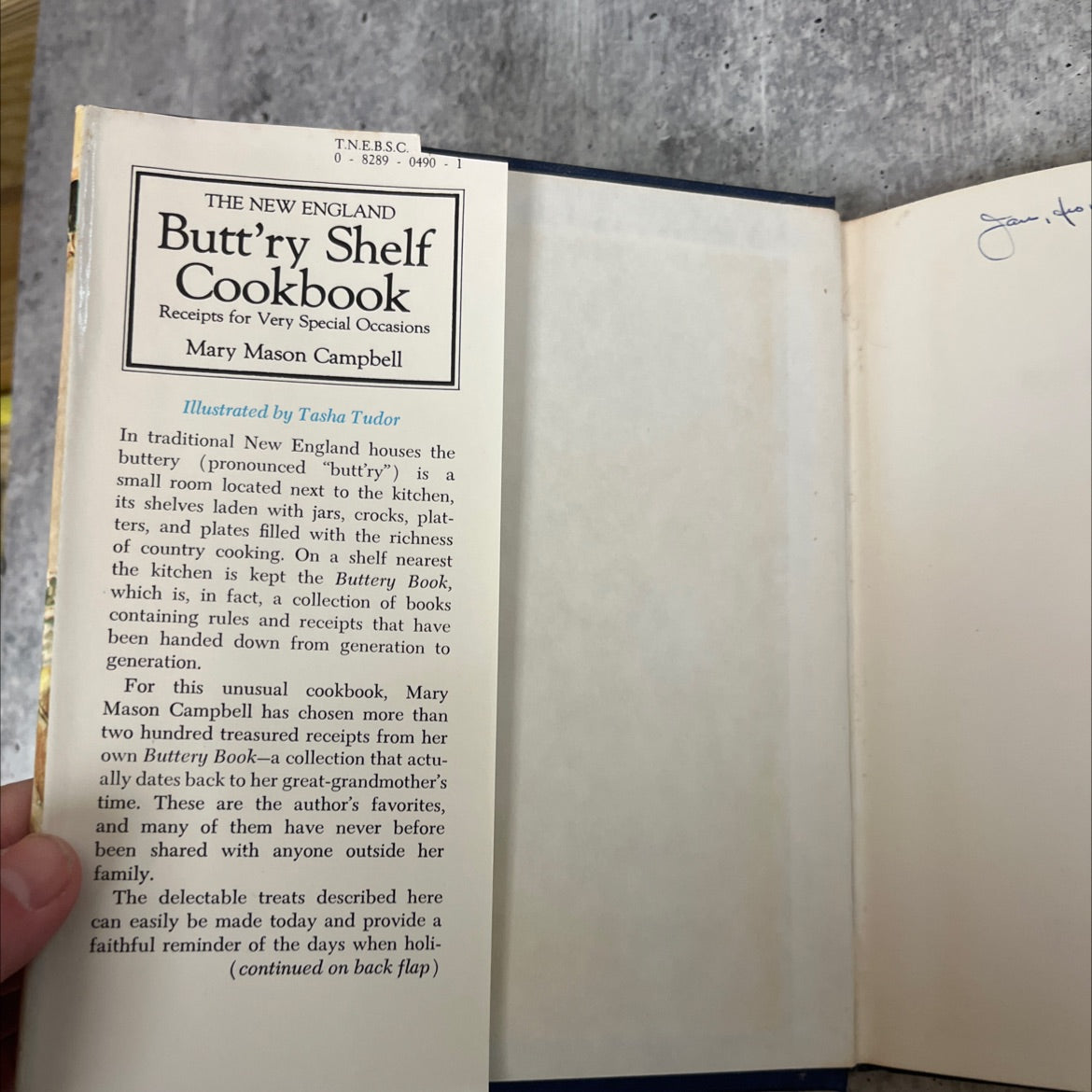 the new england butt'ry shelf cookbook book, by mary mason campbell, 1982 Hardcover image 4