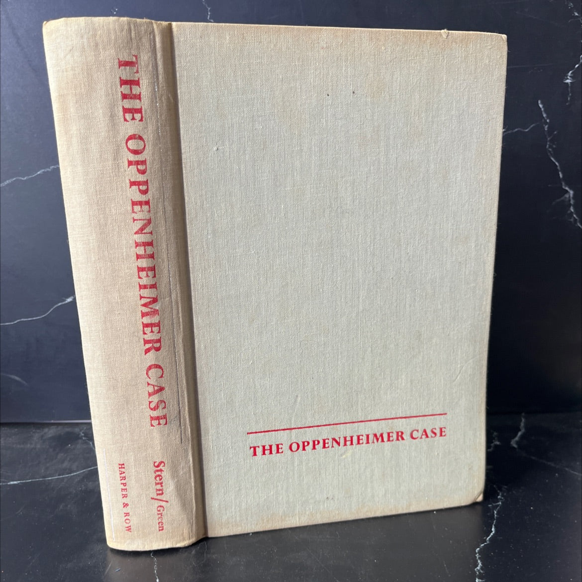 the oppenheimer case: security on trial book, by Philip M. Stern, 1969 Hardcover, First Edition, Vintage image 1