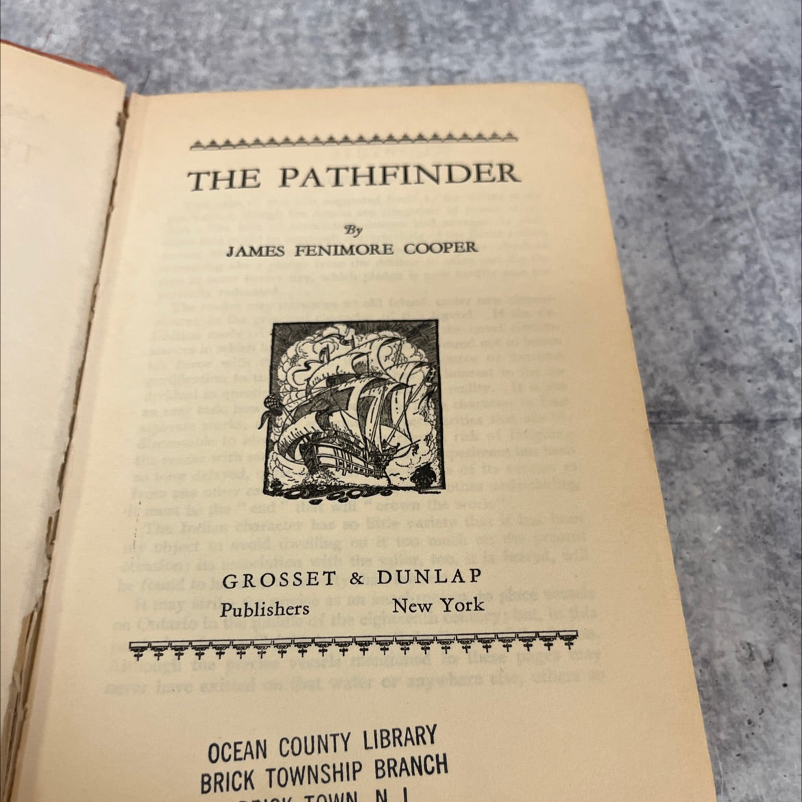 the pathfinder book, by james fenimore cooper, 1970 Hardcover image 2