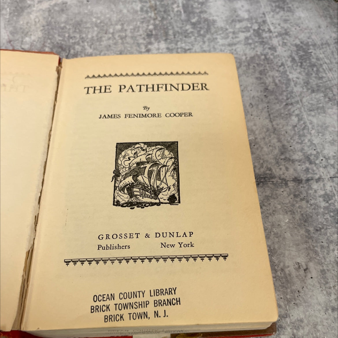 the pathfinder book, by james fenimore cooper, 1970 Hardcover image 3