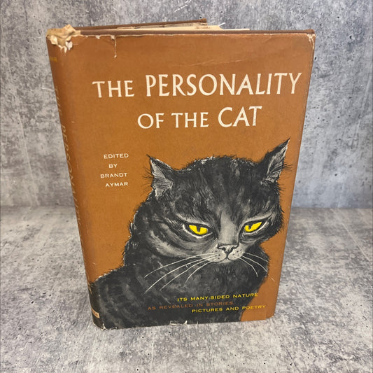 the personality of the cat book, by brandt aymar, 1958 Hardcover, Vintage image 1