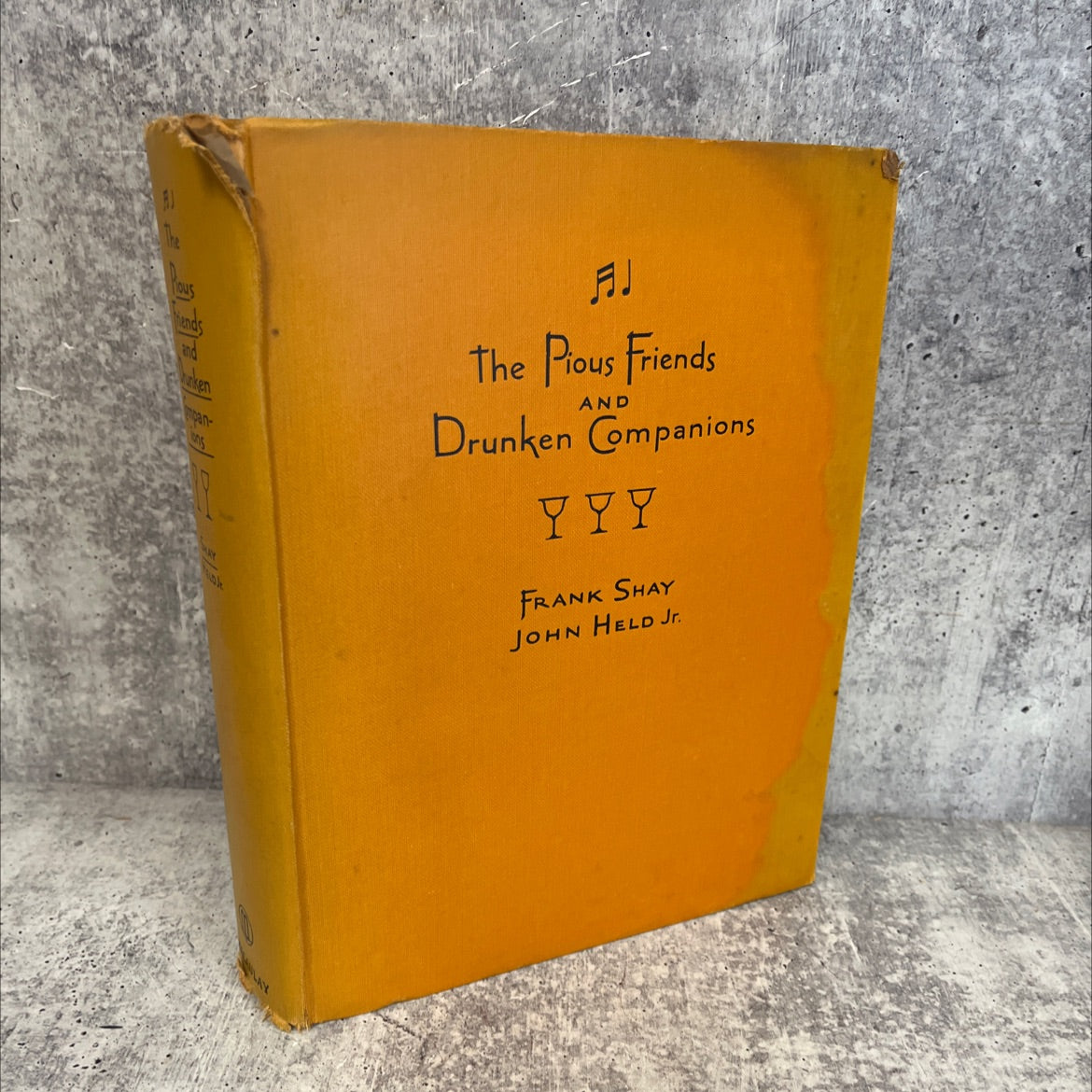 the pious friends and drunken companions book, by frank shay, 1927 Hardcover, Vintage image 1