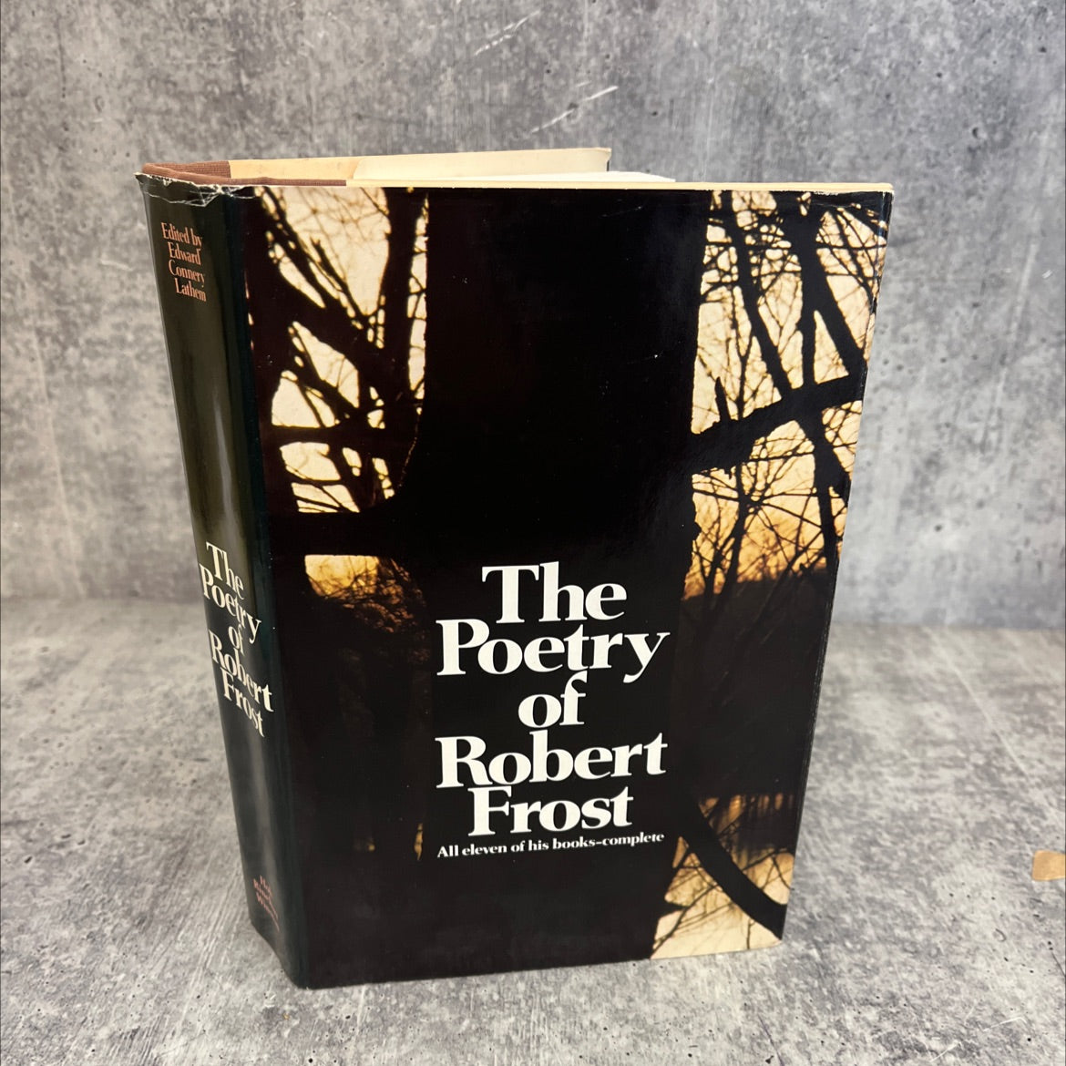 the poetry of robert frost book, by robert frost, 1969 Hardcover, Vintage image 1