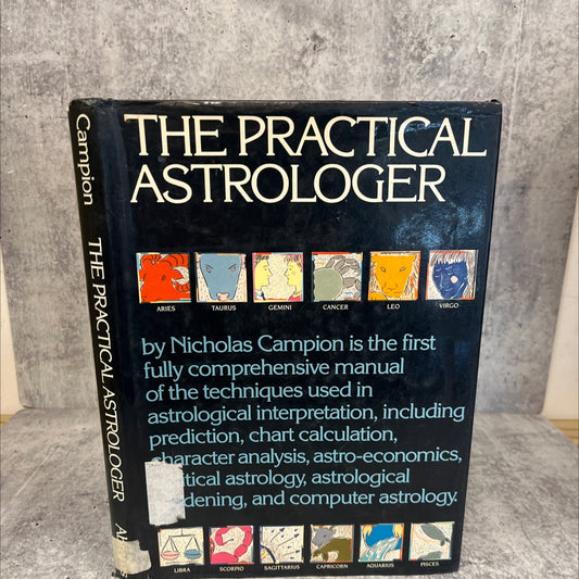 the practical astrologer book, by Nicholas Campion, 1987 Hardcover image 1