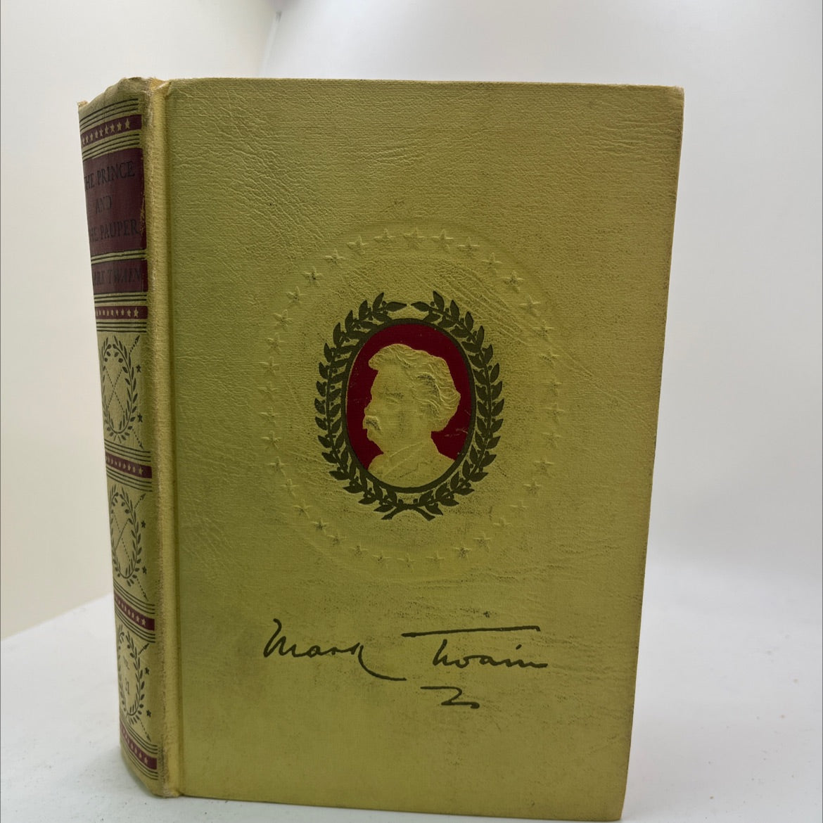 the prince and the pauper book, by mark twain, 1909 Hardcover image 1