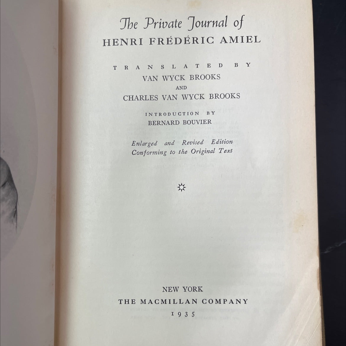 the private journal of henri frédéric amiel book, by henri frédéric amiel, 1935 Hardcover, Antique image 2