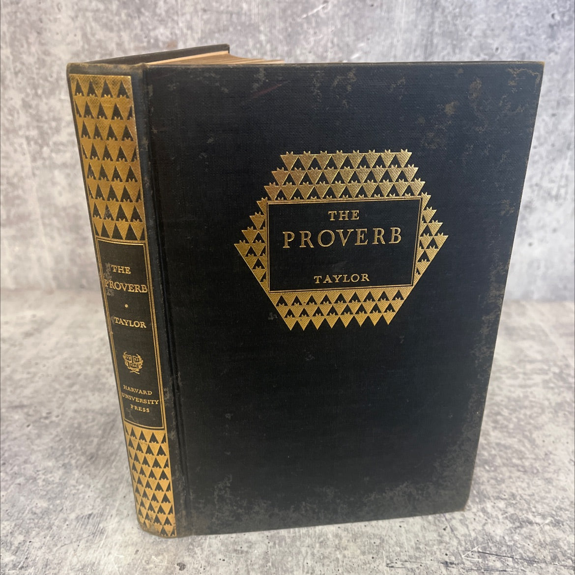 the proverb book, by archer taylor, 1931 Hardcover, First Edition, Rare, Antique image 1