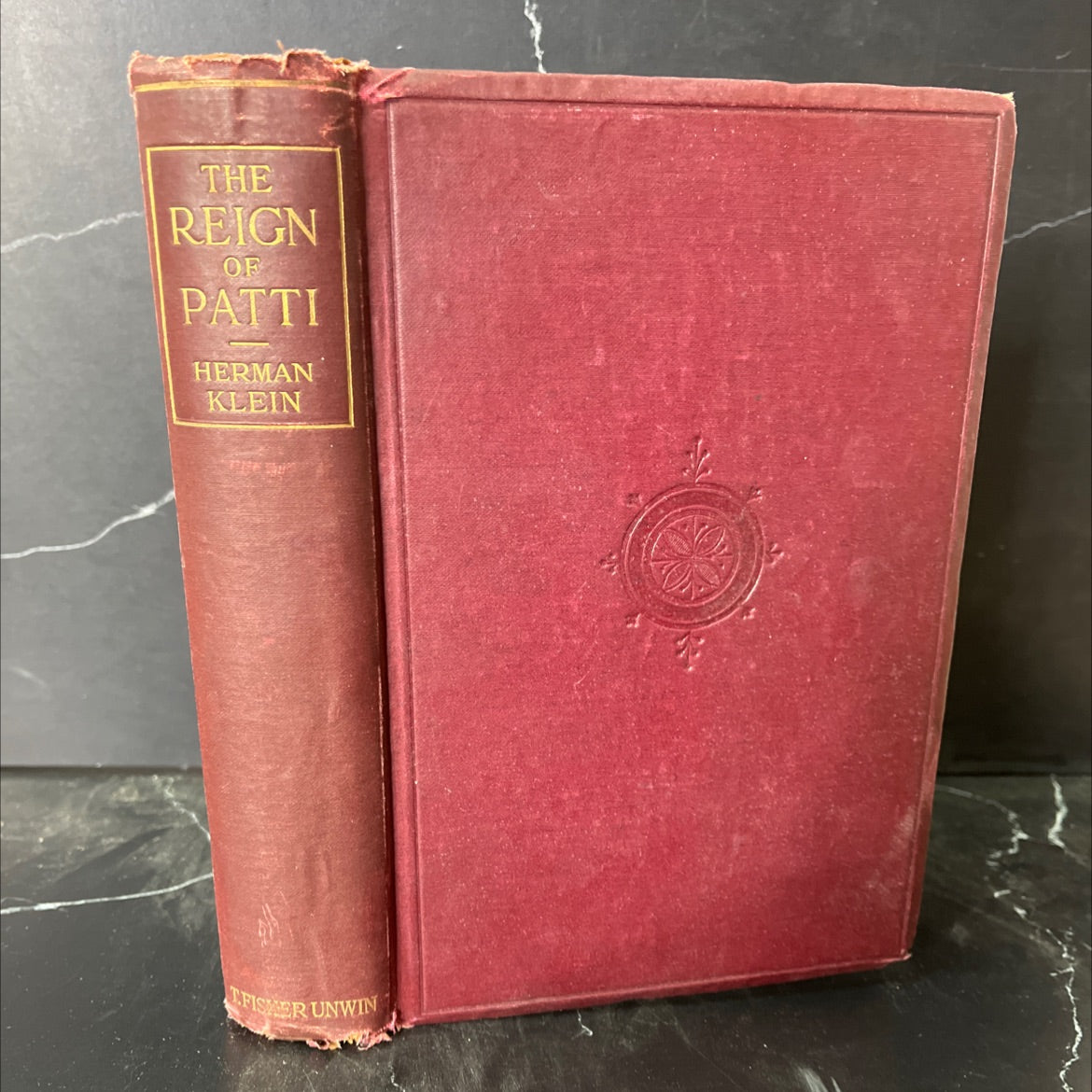 the reign of patti book, by herman klein, 1920 Hardcover, Antique image 1