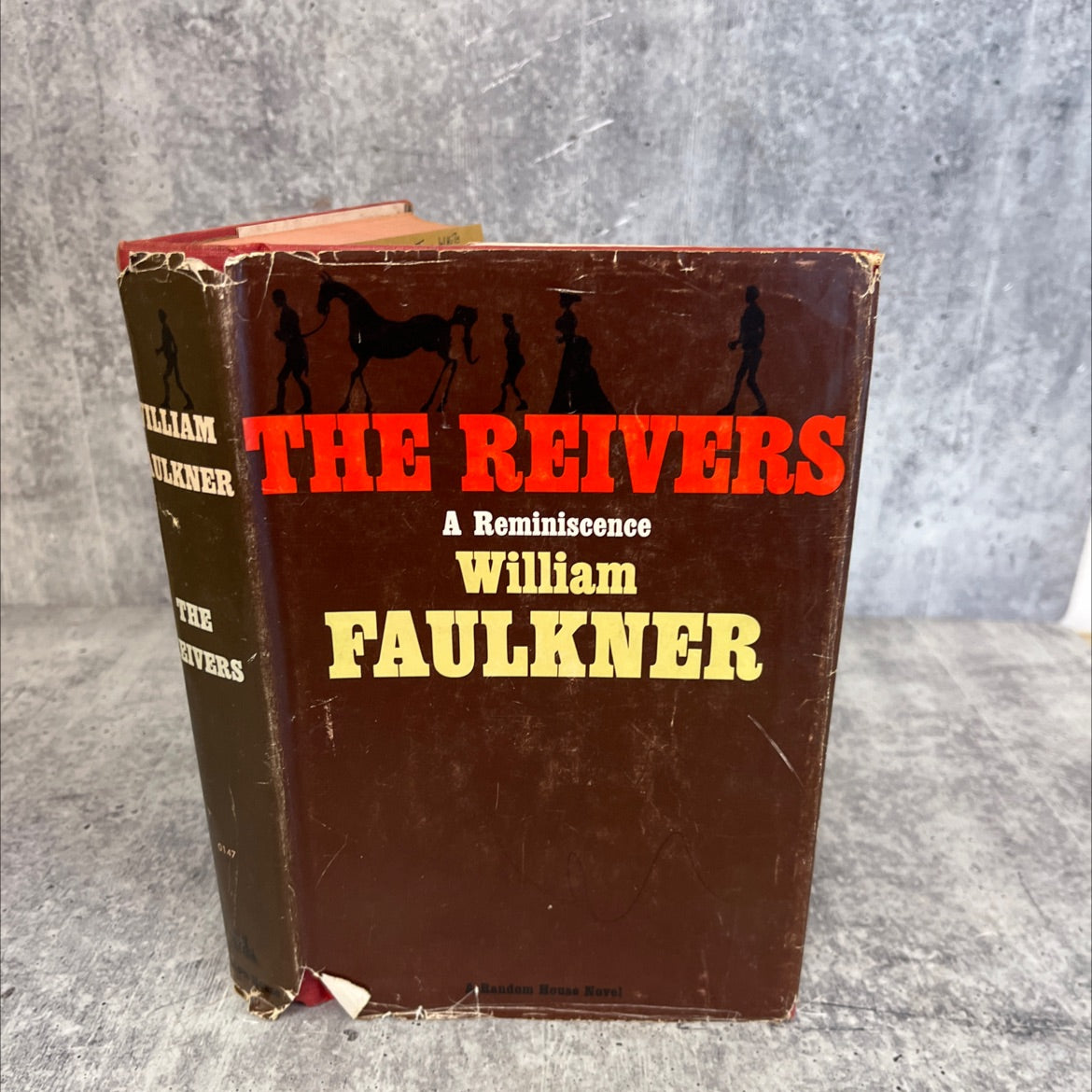 the reivers a reminiscence book, by william faulkner, 1962 Hardcover, Vintage image 1