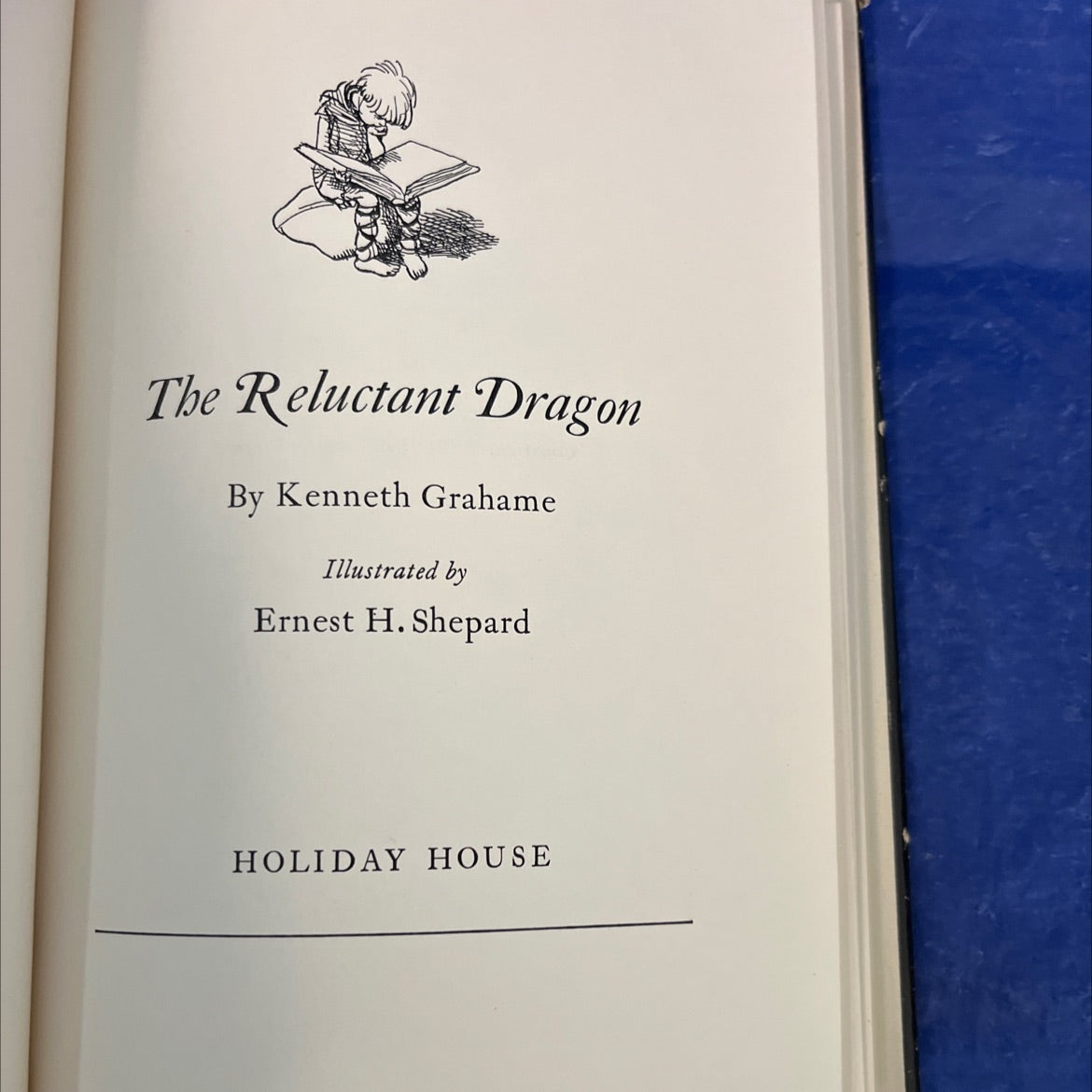 the reluctant dragon book, by Kenneth Grahame, 1966 Hardcover image 2