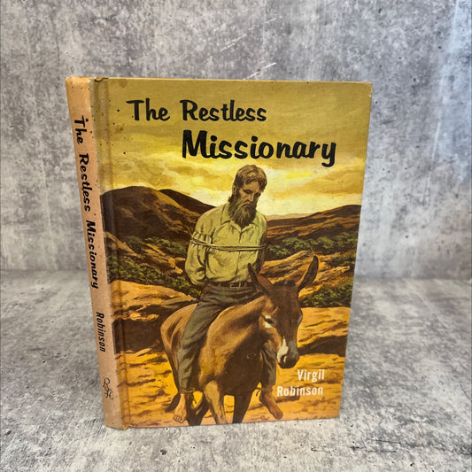 the restless missionary book, by virgil robinson, 1963 Hardcover image 1