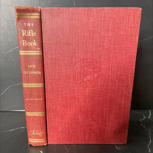 the rifle book book, by jack o'connor, 1964 Hardcover, Vintage image 1