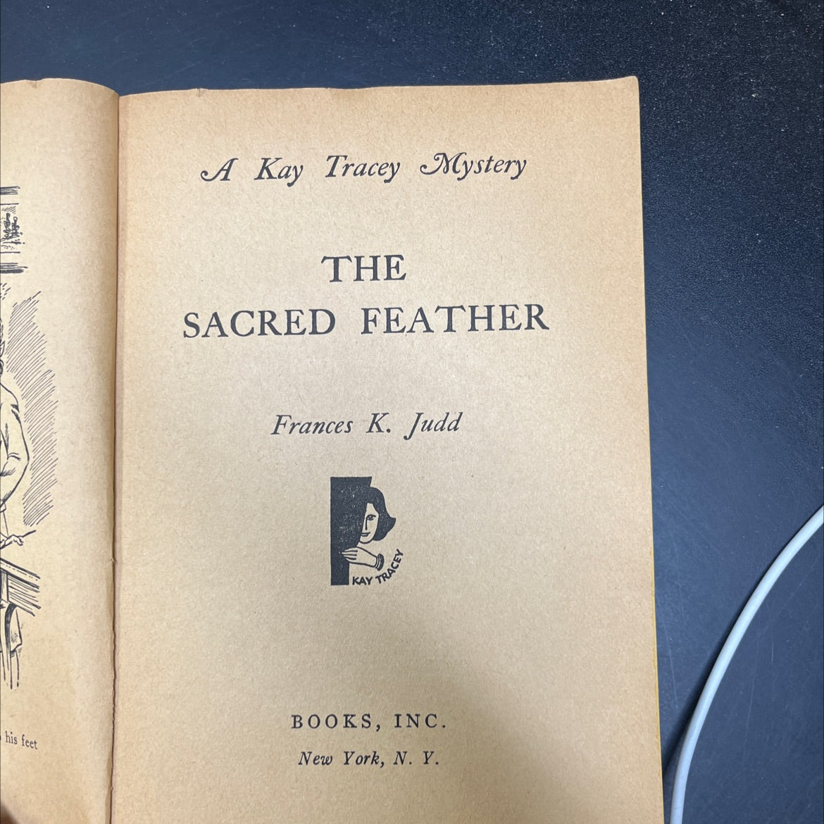 the sacred feather book, by Frances K. Judd, 1951 Paperback image 2