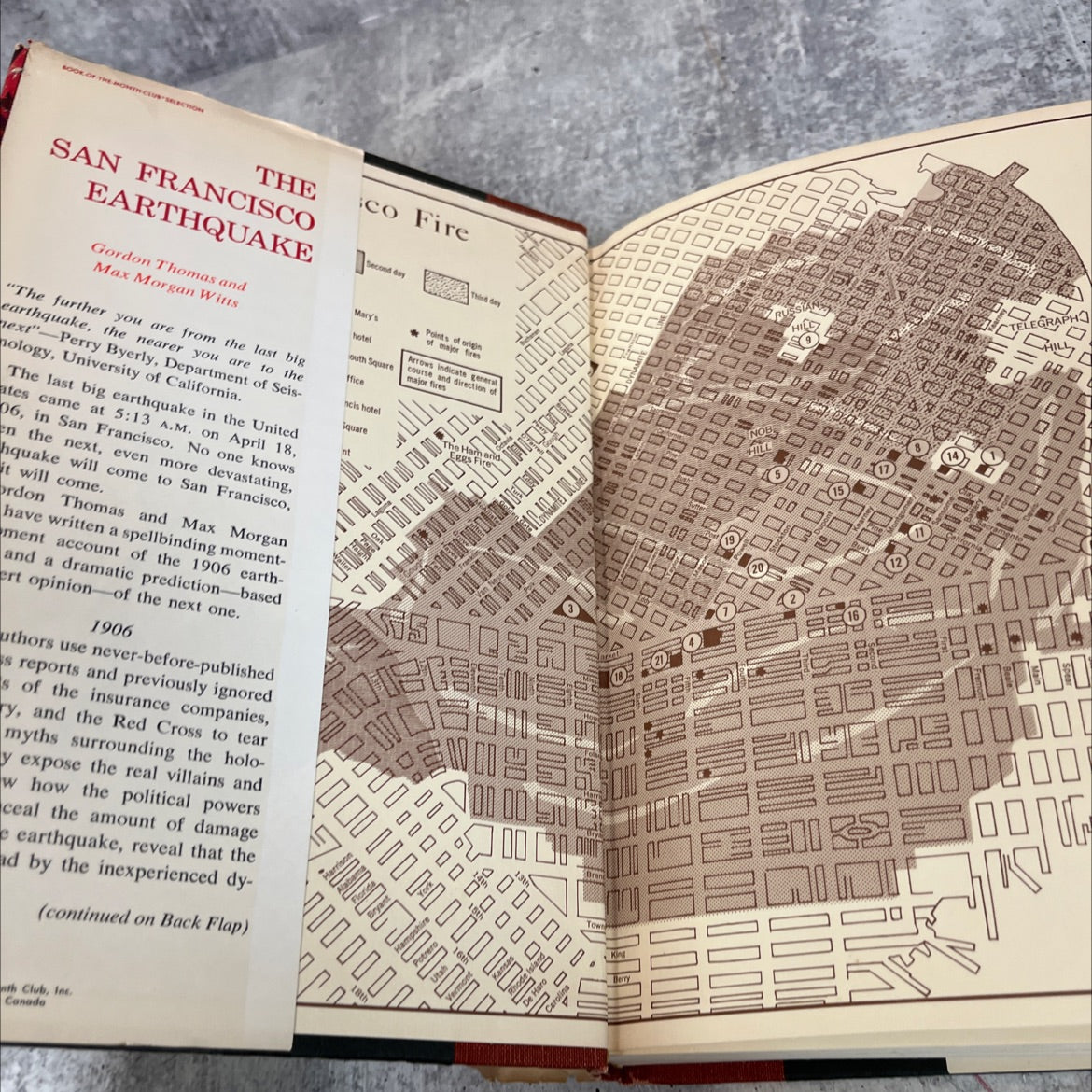 the san francisco earthquake book, by Gordon Thomas and Max Morgan Witts, 1971 Hardcover image 4