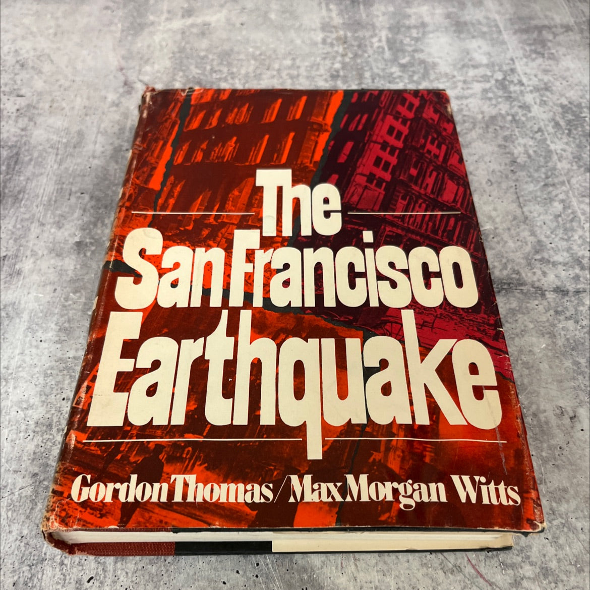 the san francisco earthquake book, by Gordon Thomas and Max Morgan Witts, 1971 Hardcover image 1