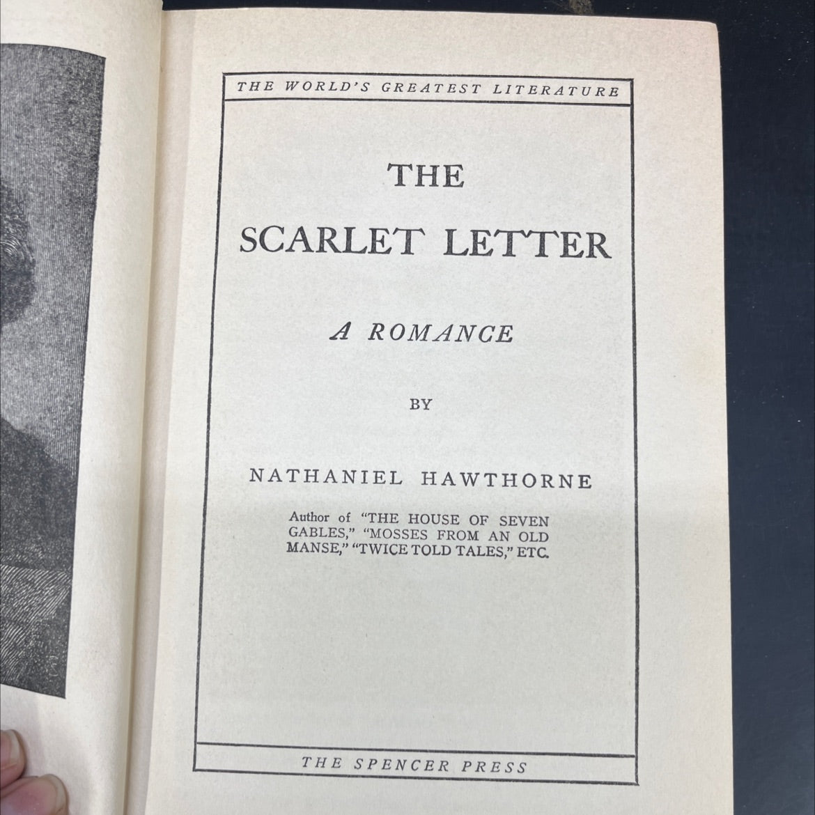 the scarlet letter a romance book, by nathaniel hawthorne, 2023 Hardcover image 2