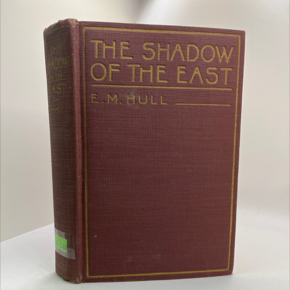 the shadow of the east book, by E. M. Hull, 1999 Hardcover image 1