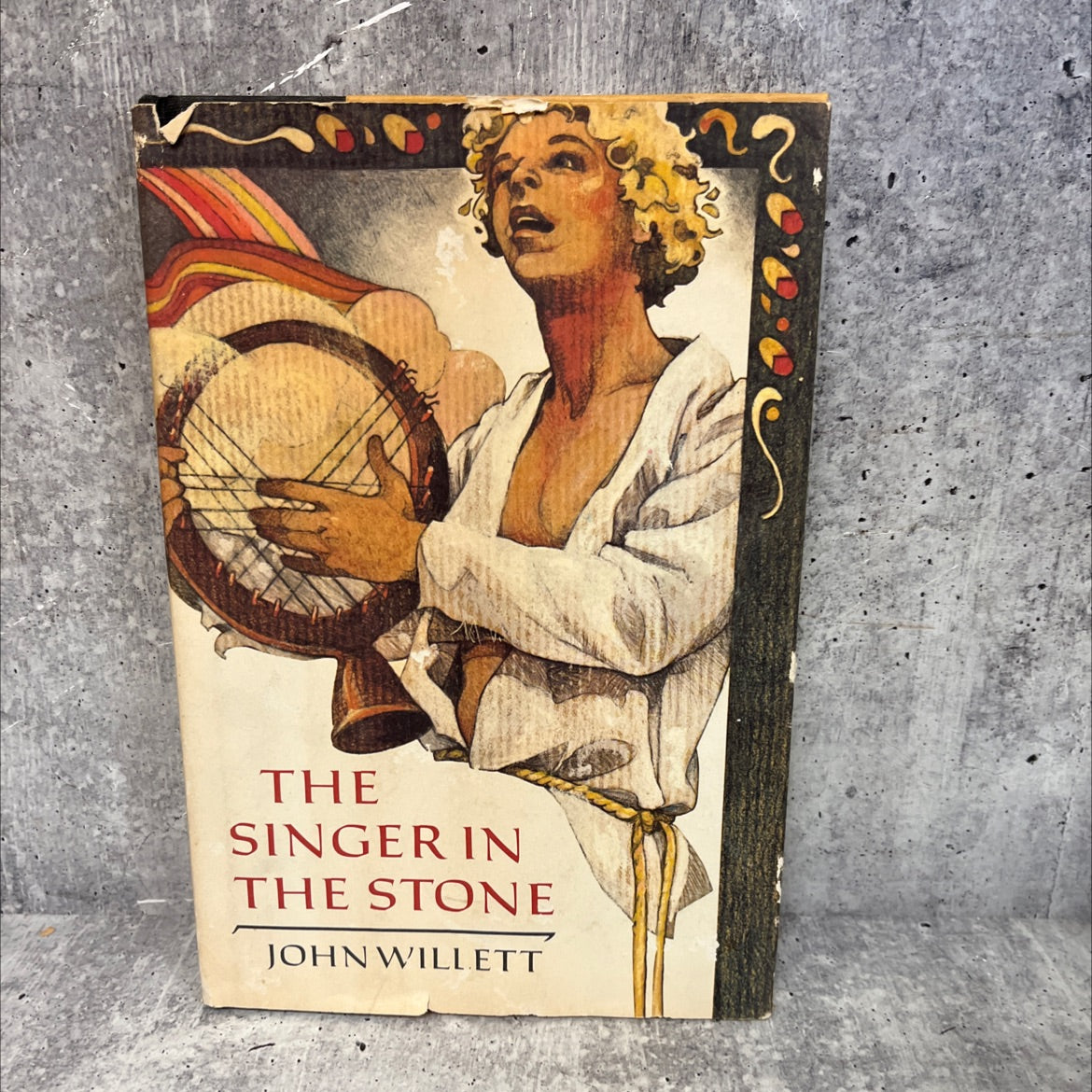 the singer in the stone book, by John Willett, 1981 Hardcover, First Edition image 1