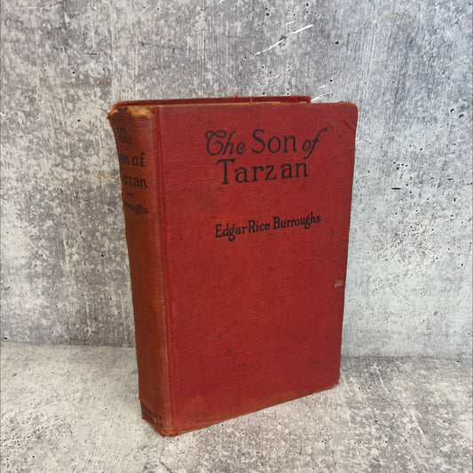 the son of book, by edgar rice burroughs, 1917 Hardcover, Antique image 1