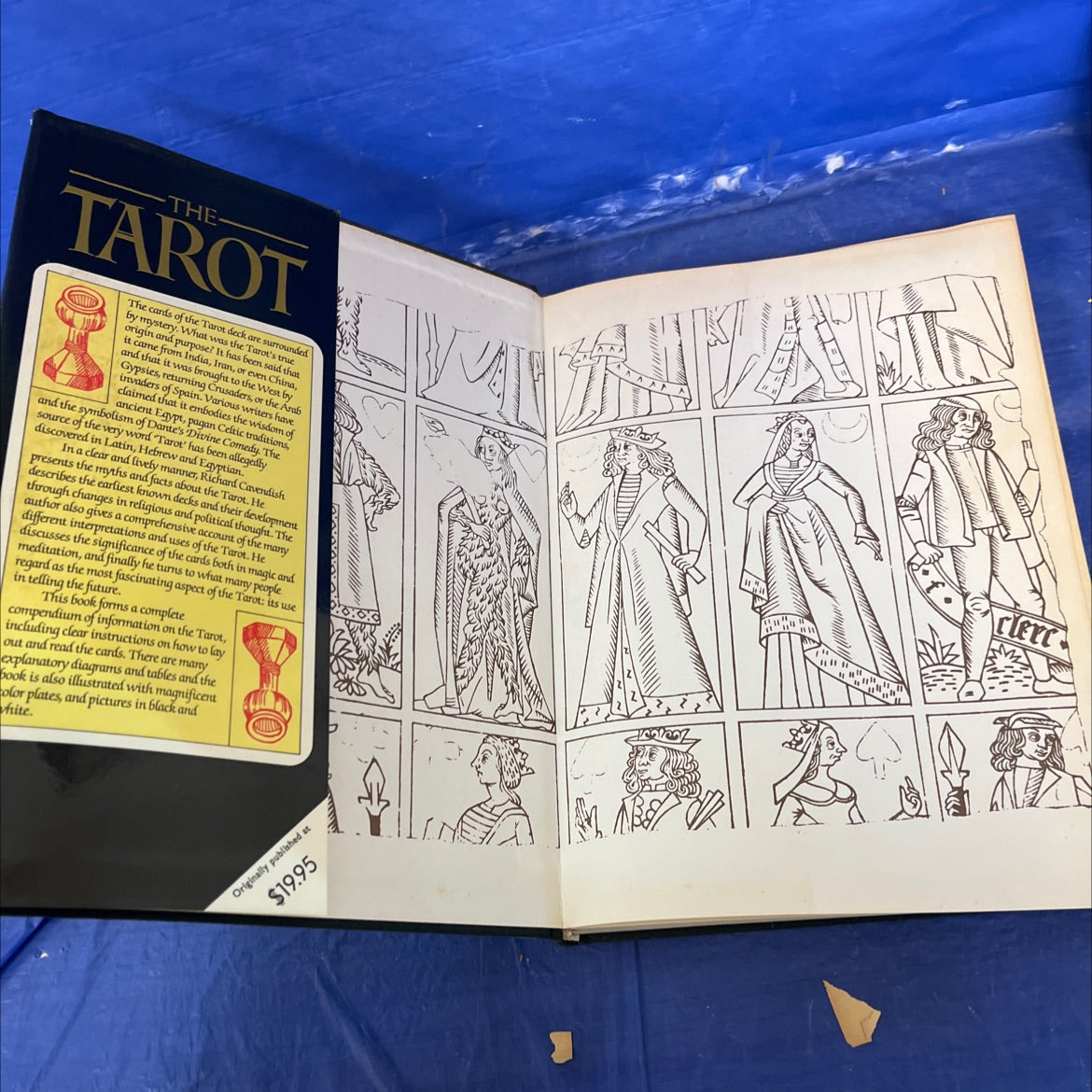 the tarot book, by Richard Cavendish, 1986 Hardcover image 4