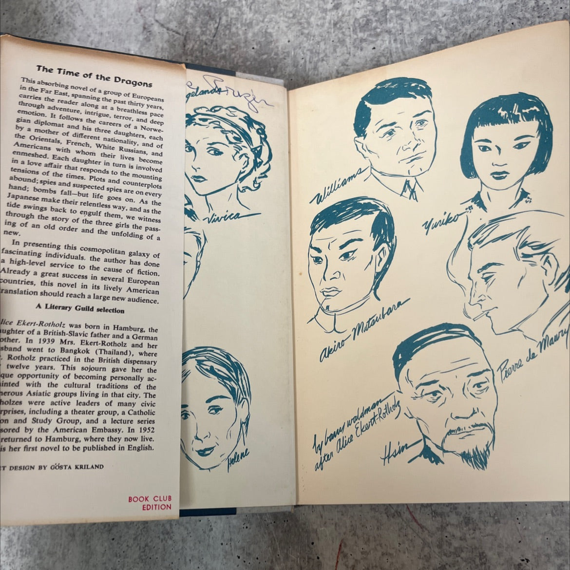 the time of the dragons book, by alice ekert-rotholz, 1958 Hardcover image 4