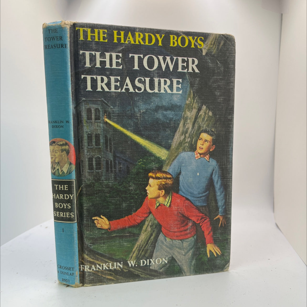 the tower treasure book, by franklin w. dixon, 1959 Hardcover image 1