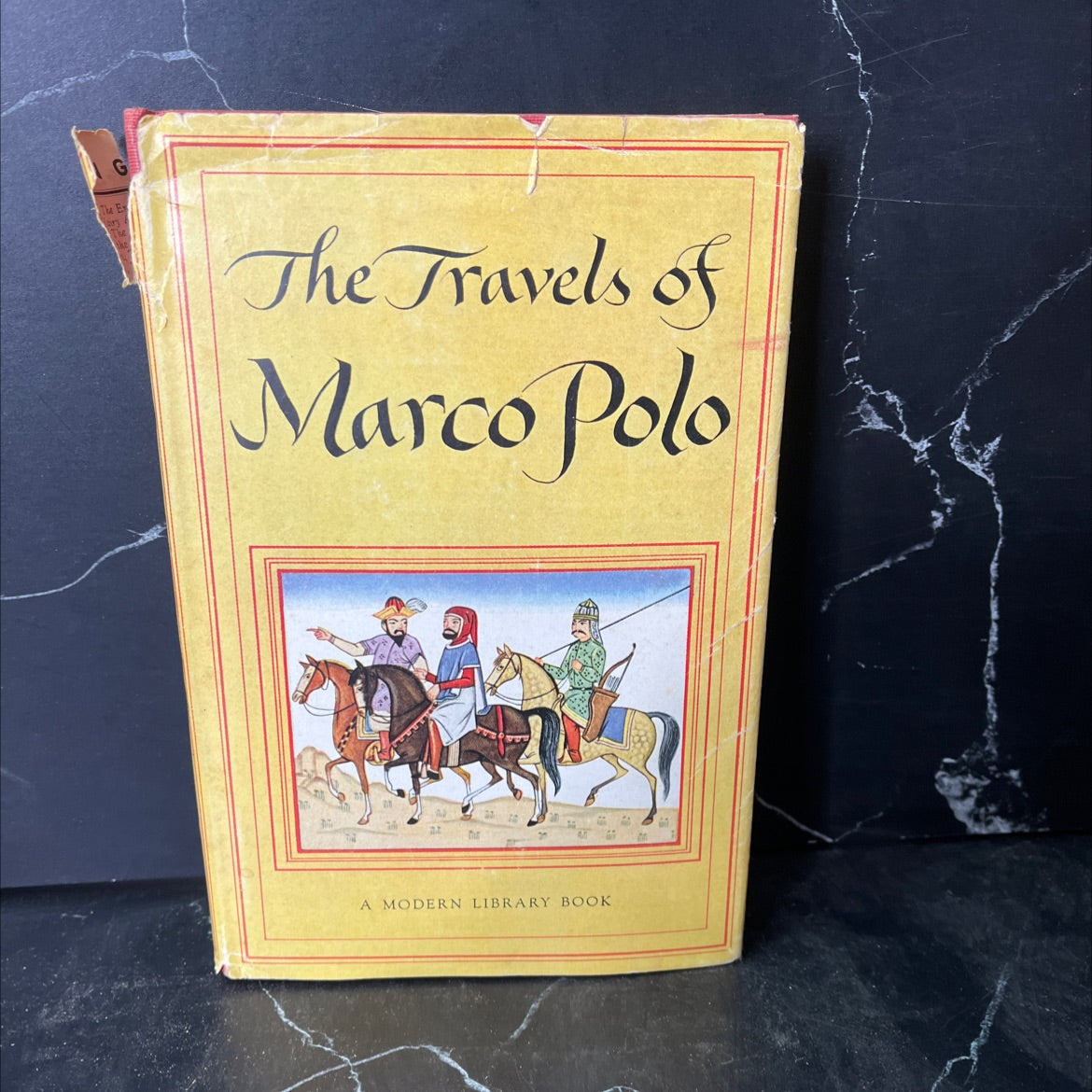 the travels of marco polo book, by manuel komroff, 1953 Hardcover, Vintage image 1