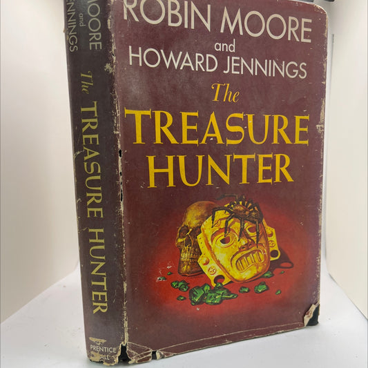 the treasure hunter book, by Robin Moore and Howard Jennings, 1974 Hardcover image 1