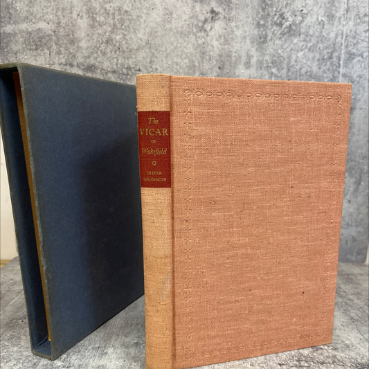 the vicar of wakefield book, by oliver goldsmith, 1939 Hardcover, Vintage image 1