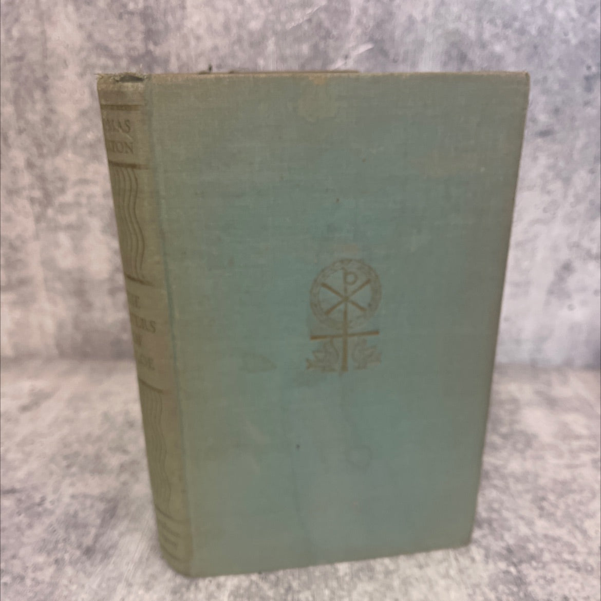 the waters of siloe book, by thomas merton, 1949 Hardcover, First Edition, Vintage image 1