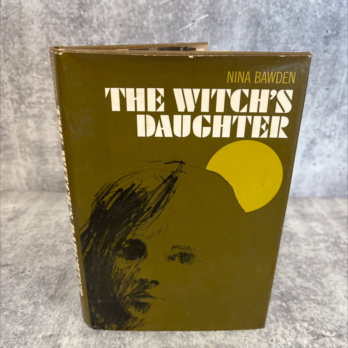 the witch's daughter book, by Nina Bawden, 1966 Hardcover, Vintage image 1