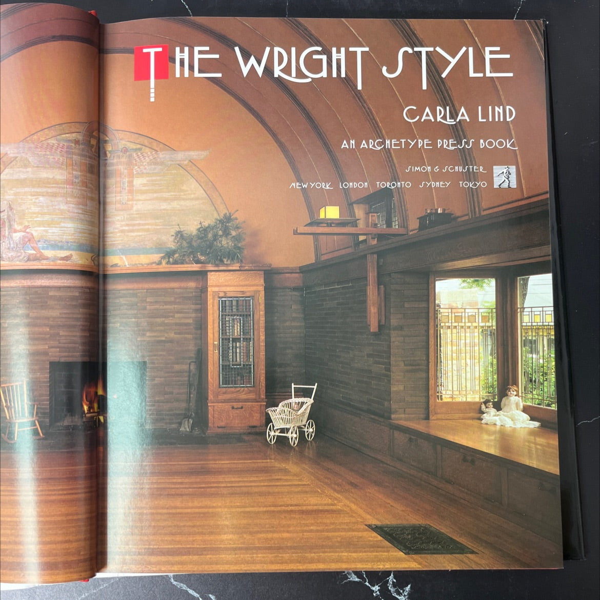 the wright style book, by Carla Lind, 1992 Hardcover image 2