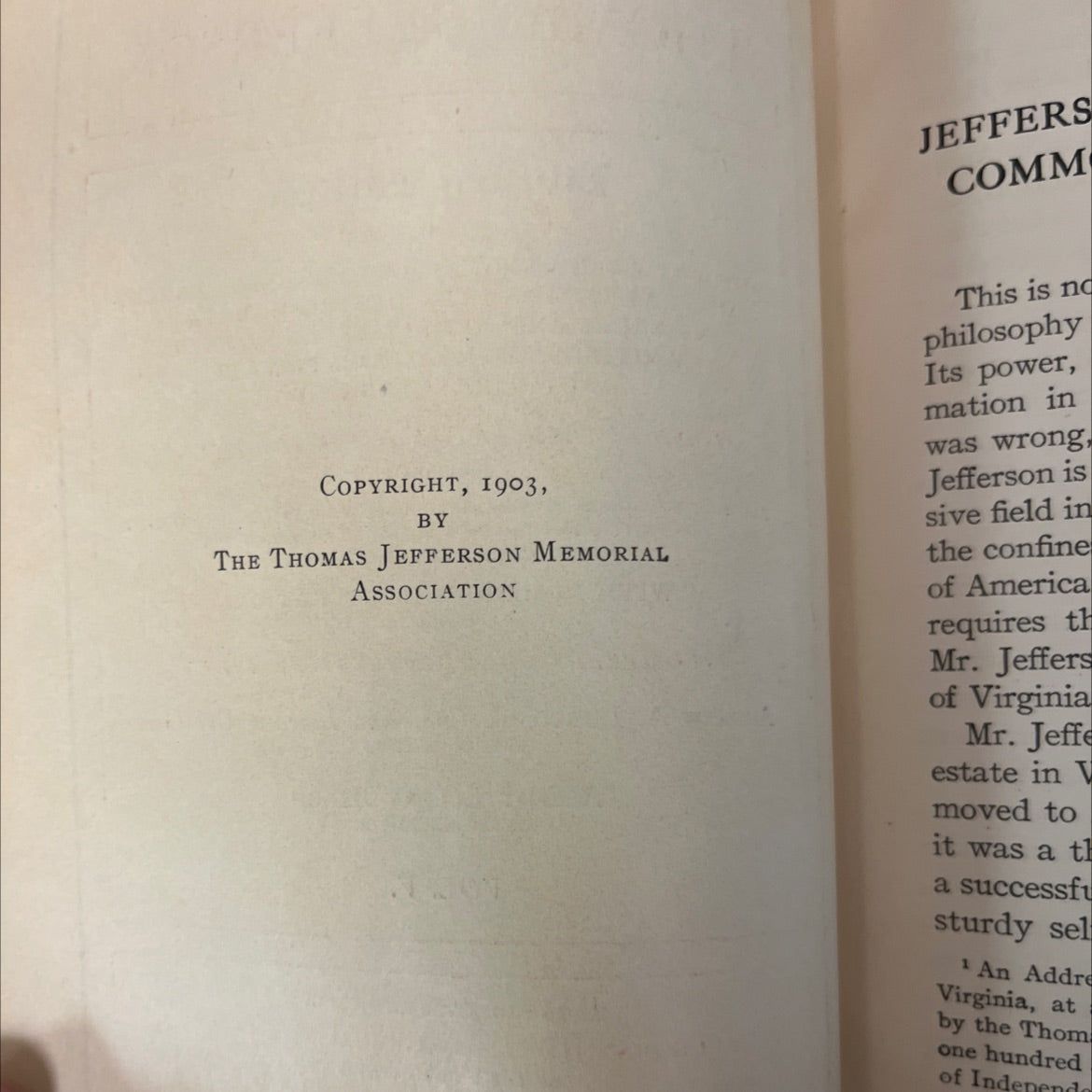 the writings of thomas jefferson book, by thomas jefferson, 1903 Hardcover image 4