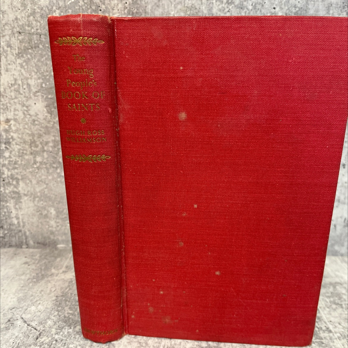 the young people's book of saints book, by hugh ross williamson, 1960 Hardcover image 1