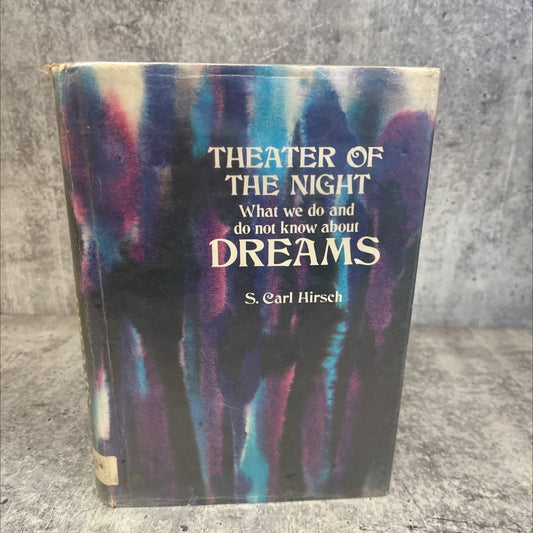 theater of the night book, by S. Carl Hirsch, 1976 Hardcover, Vintage image 1