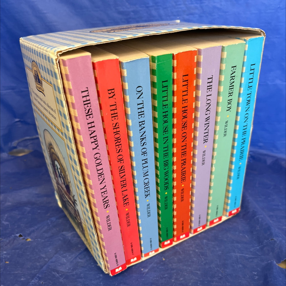 Wilder, 8 books  - these happy golden years book, by laura ingalls wilder, 1971 Paperback, Folio image 1