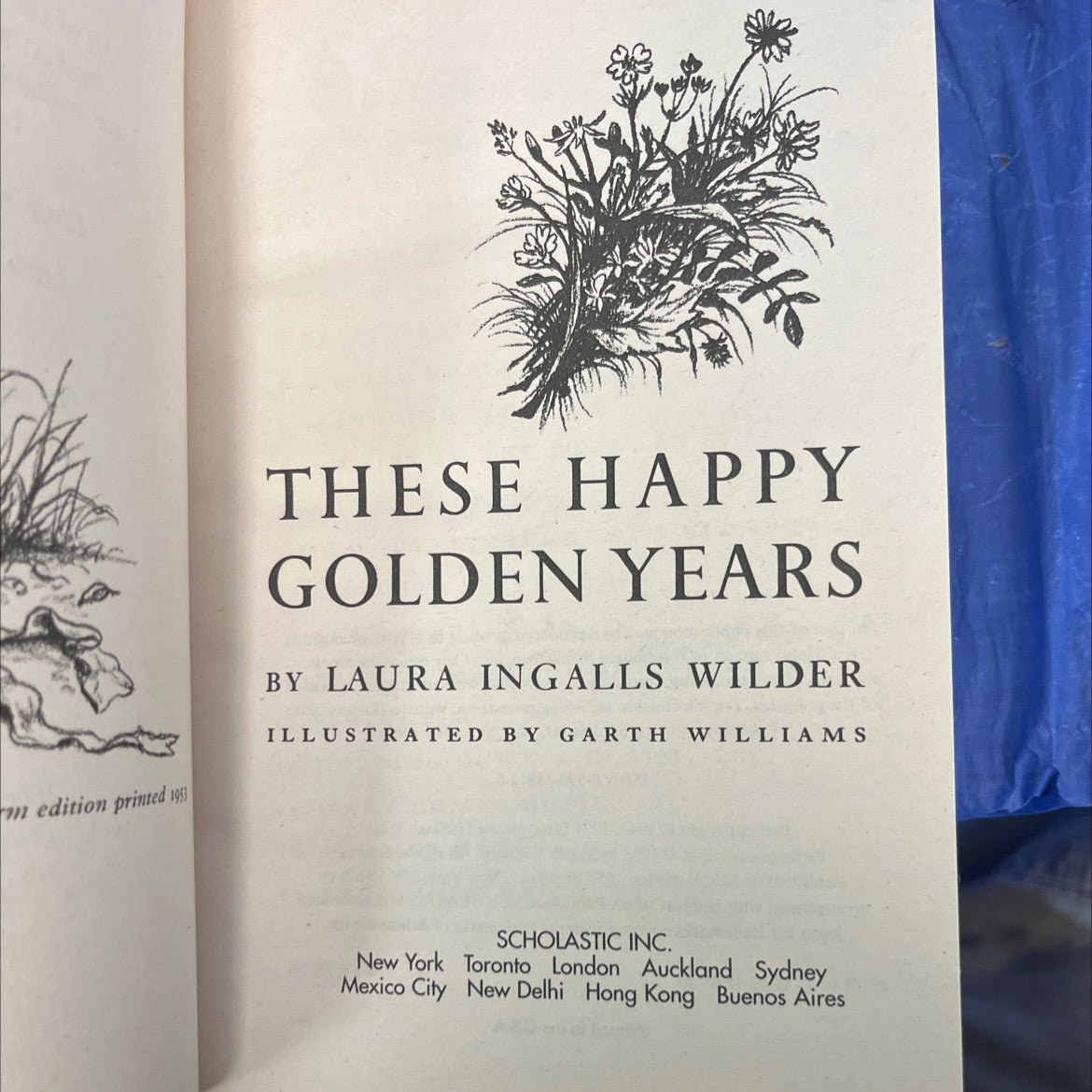 Wilder, 8 books  - these happy golden years book, by laura ingalls wilder, 1971 Paperback, Folio image 2