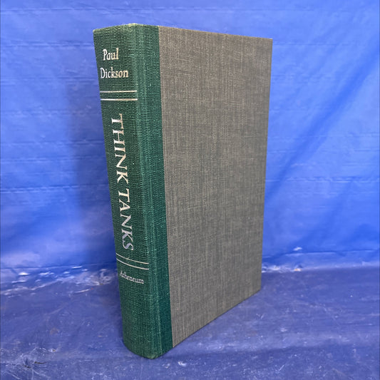 think tanks book, by Paul Dickson, 1971 Hardcover image 1