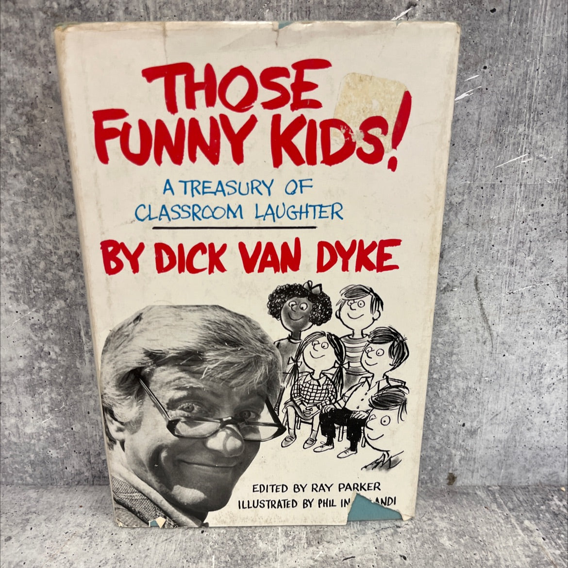 those funny kids! book, by dick van dyke, 1975 Hardcover, First Edition, Vintage image 1