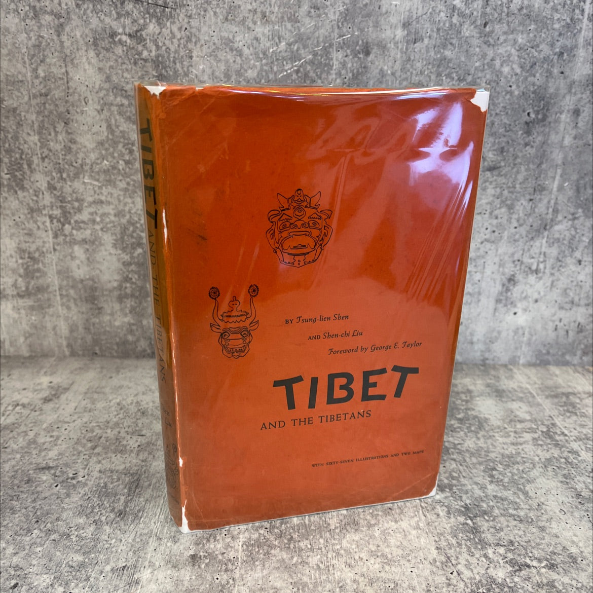 tibet and the tibetans book, by tsung-lien shen and shen-chi liu, 1953 Hardcover, Vintage image 1