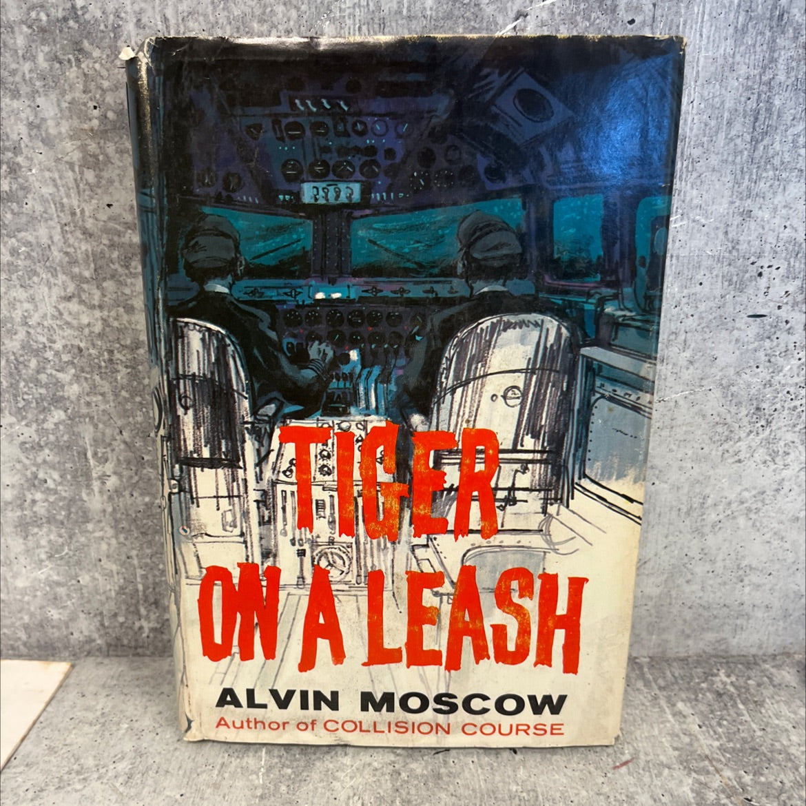 tiger on a leash book, by alvin moscow, 1961 Hardcover, Vintage image 1